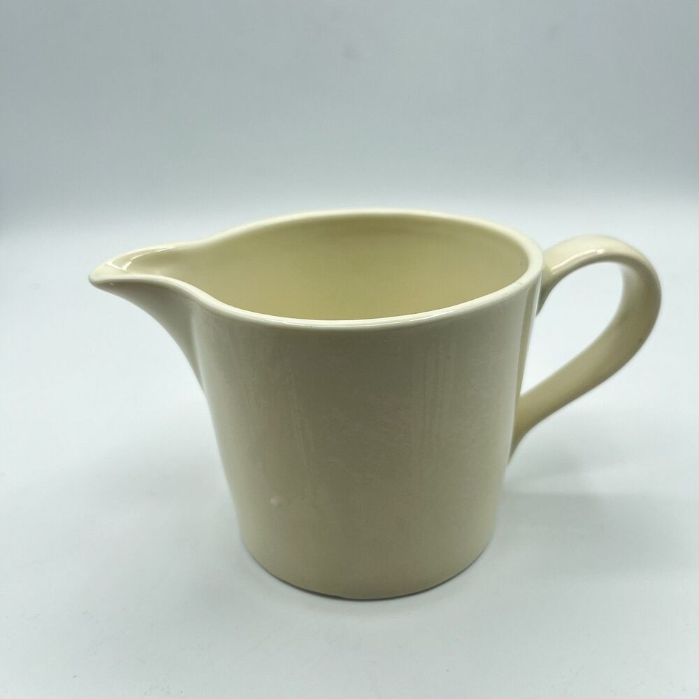 Crate & Barrel Pale Yellow Creamer Designed By Barbara Eigen